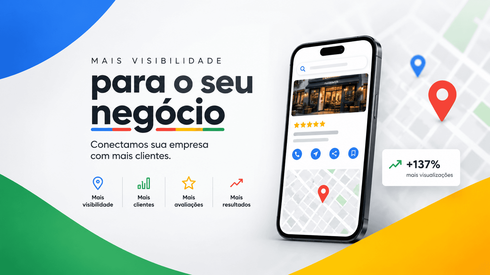 Mais visibilidade para o seu negócio: perfil da empresa aparecendo na busca local